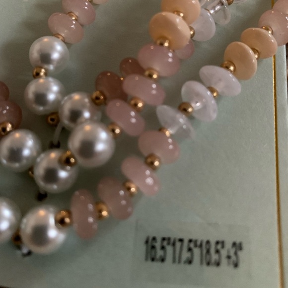 Nicole Miller New York Multi-Color Beaded Necklace and Bracelet Set - Picture 8 of 8